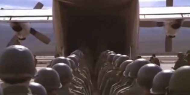vojaci do lietadla